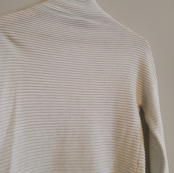 White Cowl Neck Sweater - Picture 4 of 5